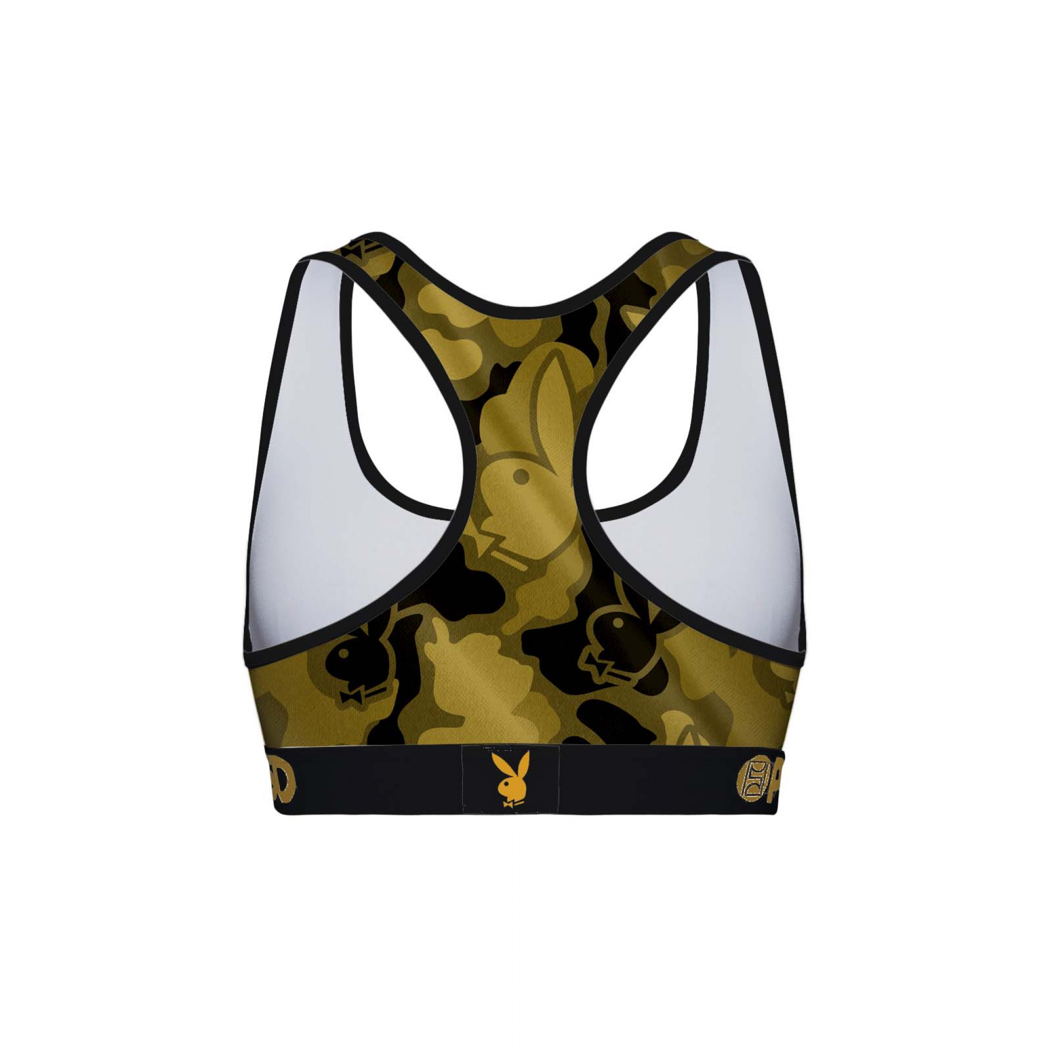 Playboy Silk Gold PSD Sports Bra